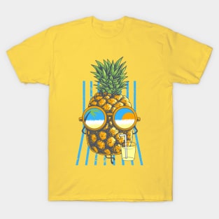 Pineapple Summer Vibe T-Shirt